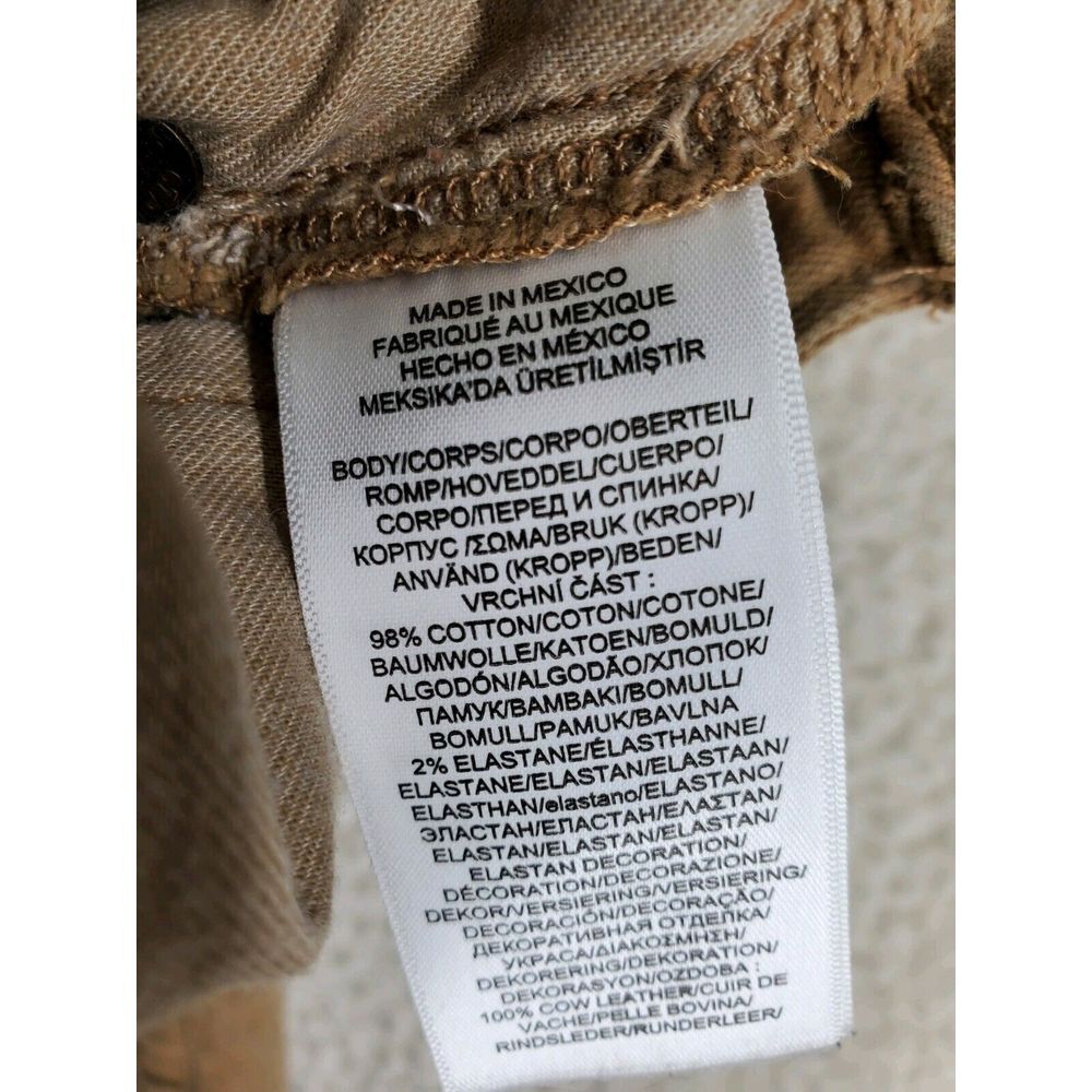 Polo Ralph Lauren Jeans Hampton Relaxed Straight Mens 32x32 Khaki Brown Mid Rise - Picture 8 of 13